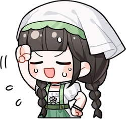 NikkiHardWork emote