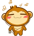 yoyomonkey_jammingout emoji