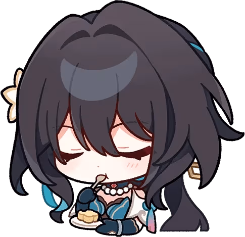 RuanMei_Snack emote