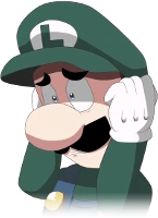 Luigi_Terrified emote