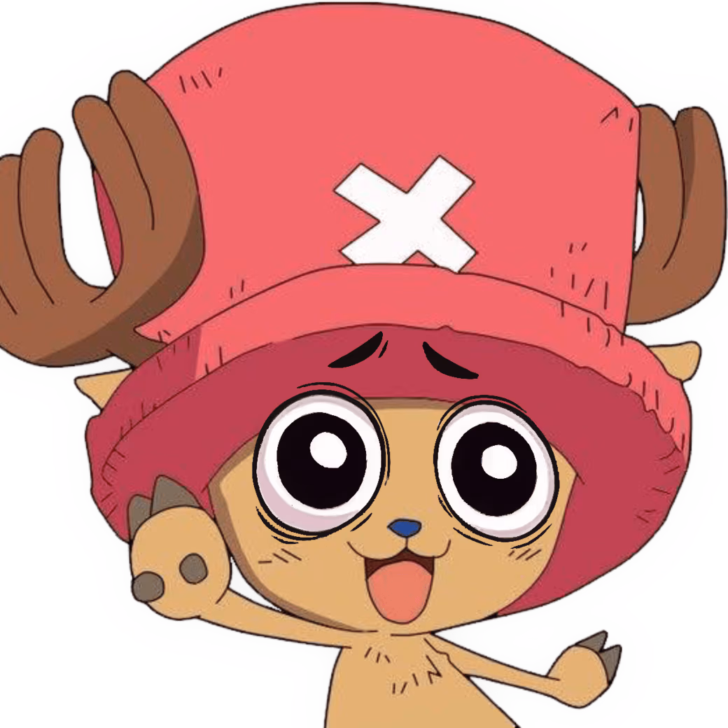 Chopper_StareConcerned emote