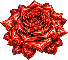 3dredshinyrose emote