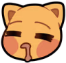 kittyDrool emote