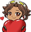 VentureHeart emote