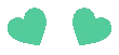 Greenheartgif emote