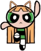 NewJeans_HaerinxPowerPuff emote