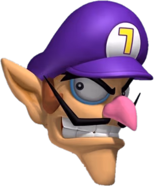 WaluigiFace emote