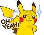 PikaOHYEAH emote