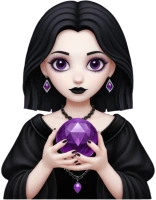 Gothwoman emote