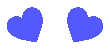 Blueheartgif emote