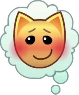 Animal_Jam_Thought_Blush emote