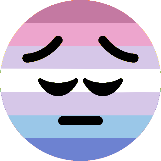 bigender_pensive static emote