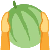 hold_the_melon emote