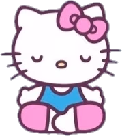 HelloKittyMeditate emote