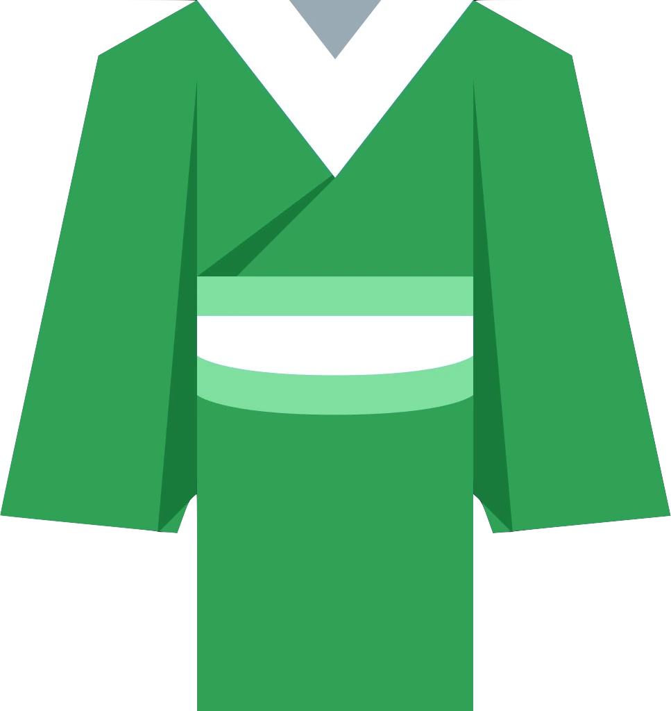 green_kimono emote