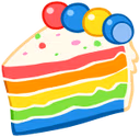 RainbowCake emote