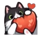 kittyheart emote