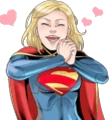 SupergirlHeart emoji