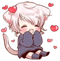 CatboyHearts emote