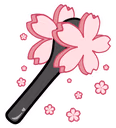 CherryBlossomBanHammer emote