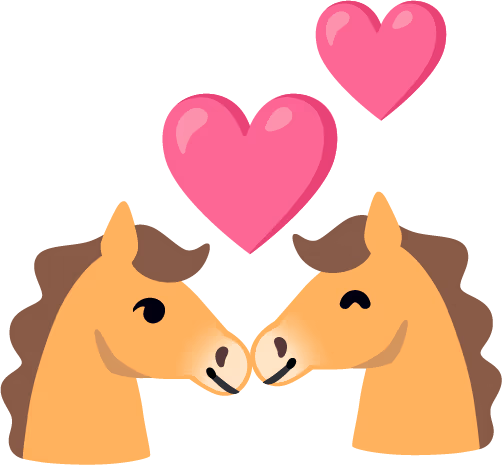 HorseKissie emote
