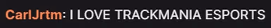 ILOVETRACKMANIAESPORTS emote