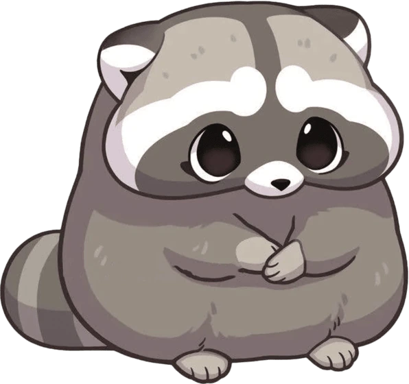 Racoon emote