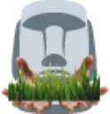 moyai_grass emote