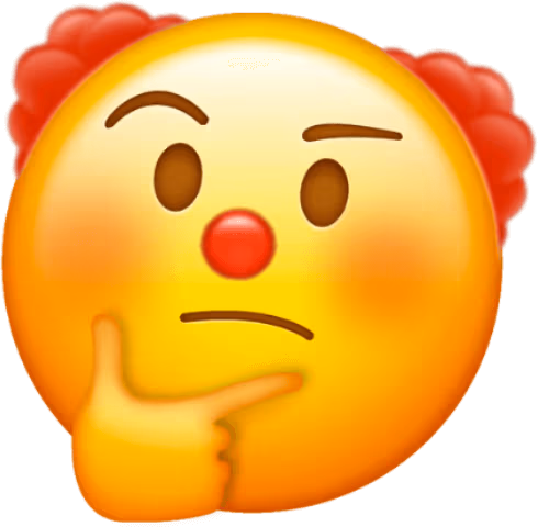clownthink emote