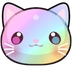 Cuterainbowcat emote