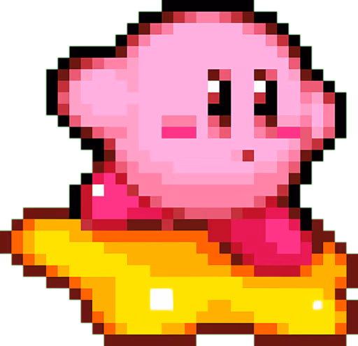 kirby_on_a_star emote