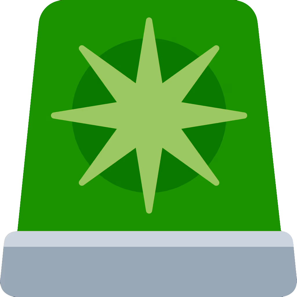 green_siren emote