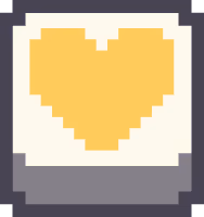 pixel_heart_yellow emote