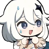 Chibi_Paimon_Hesitating emote