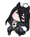 UmaCafe animated emote
