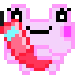 pinkfroggy emoji