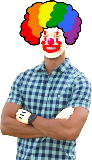 Clownin emote