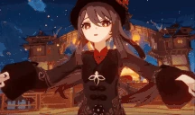 hutaoPeace emote
