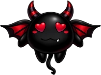 Blackreddevilemoji emote