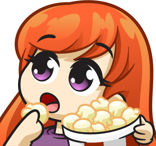 AutumnPopCorn static emote