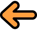 arroworange_left emoji