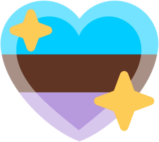 Androromantic_pride_heart emote