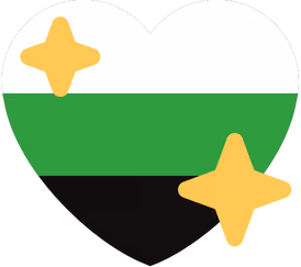 neutrois_shiny_heart_flag emote