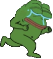 pepeRunCry emote