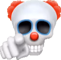 SkullClown emote