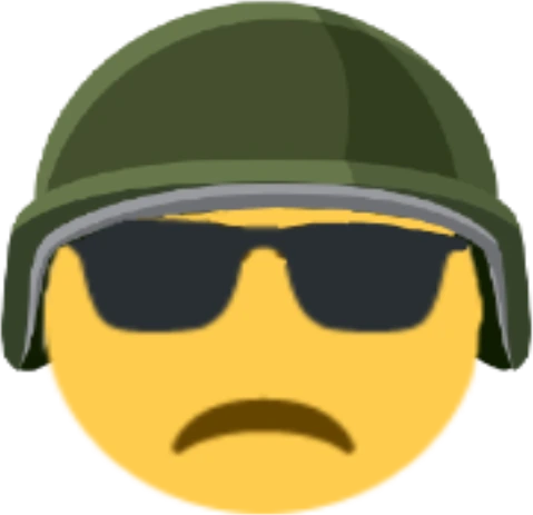 Soldier emoji