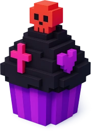Minecraft_cupcake emote