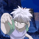 killua_yelling emote