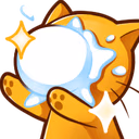 GoldCatHit emote