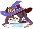 MonaHeadEmpty emote